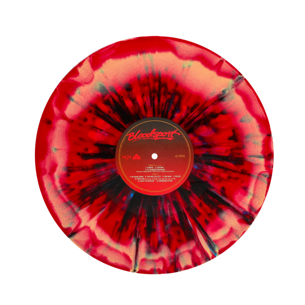 BLOODSPORT SOUNDTRACK 2LP BY PAUL HERTZOG - "KUMITE" - SPLATTER