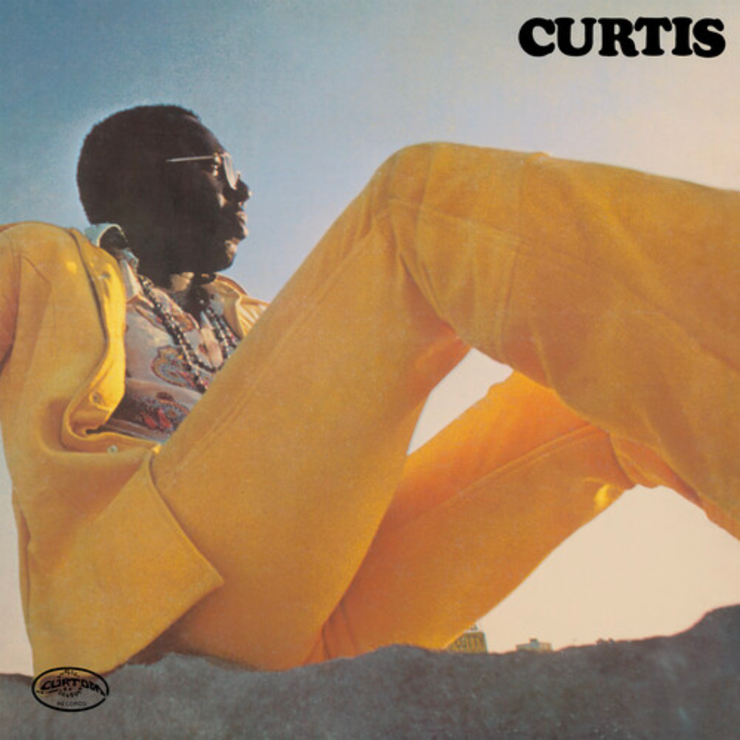 CURTIS MAYFIELD 'CURTIS' LP - LIGHT BLUE