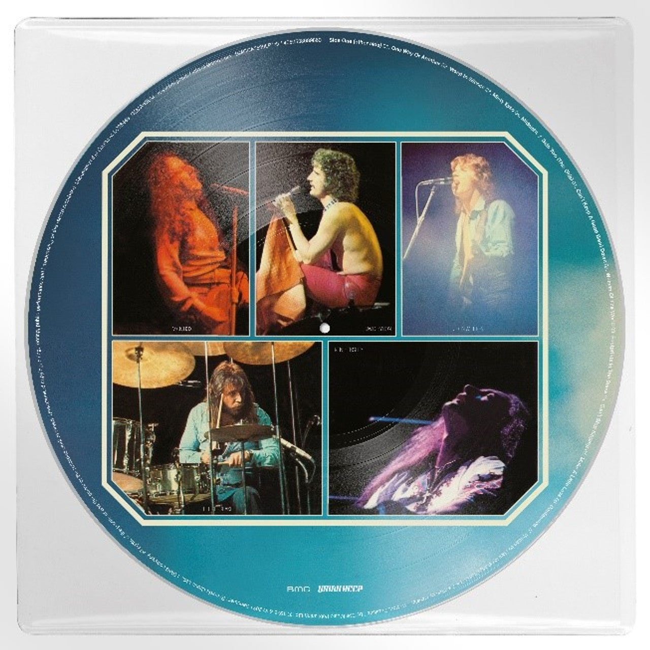 URIAH HEEP 'HIGH AND MIGHTY' LP - PICTURE DISC