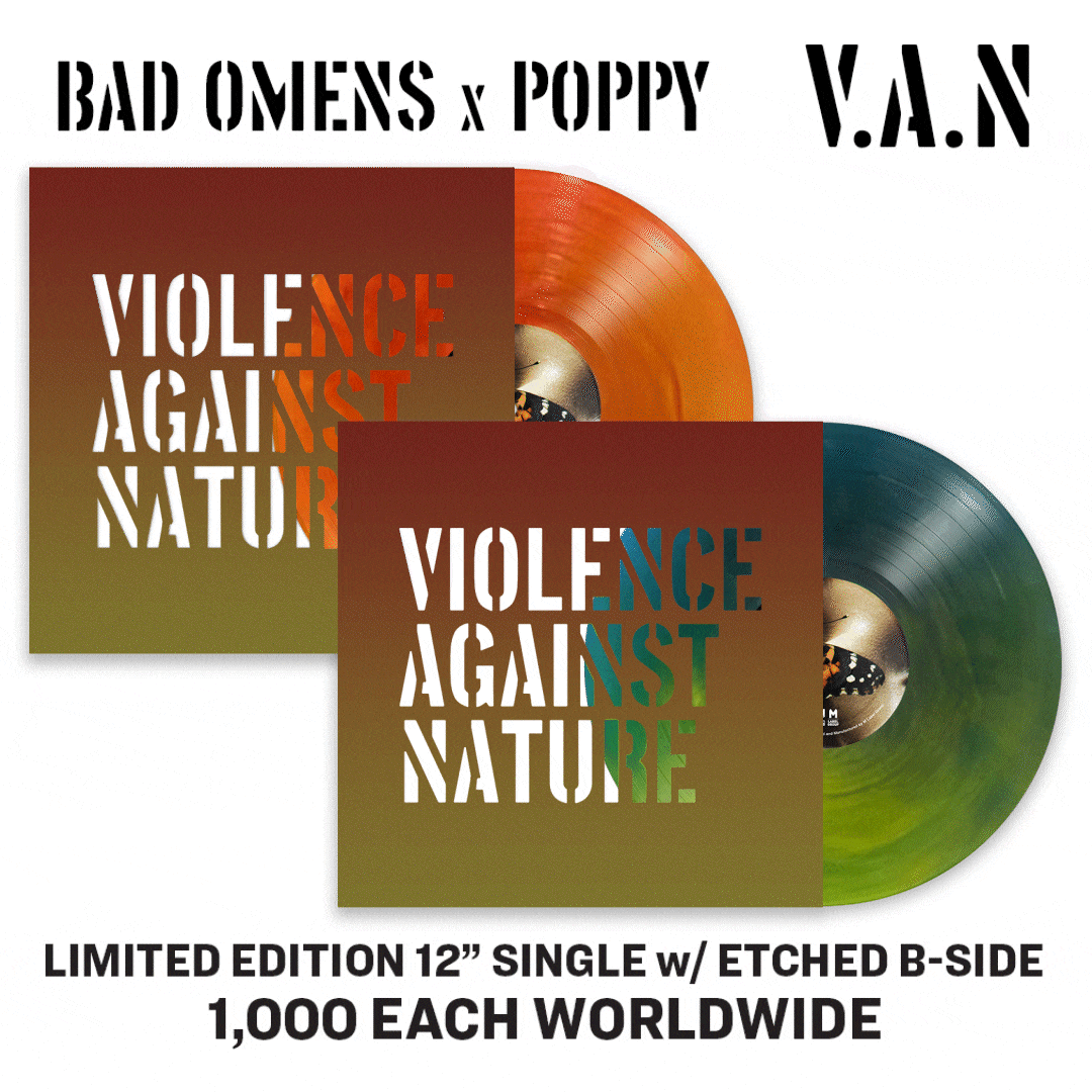 BAD OMENS x POPPY "V.A.N" 12" - LTD. 1000 - SOLAR FLARE/ALGAE