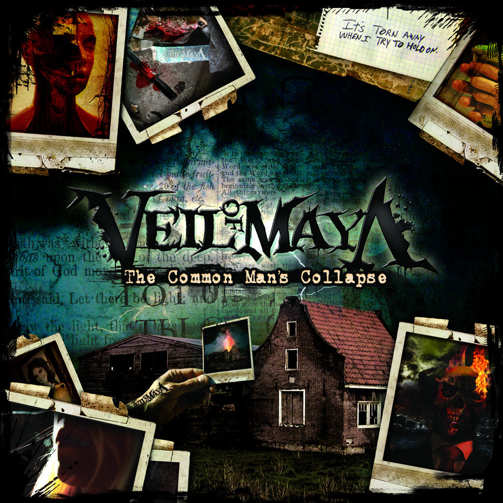 VEIL OF MAYA 'THE COMMON MAN'S COLLAPSE' LP - BLUE/GOLD/BLACK/WHITE