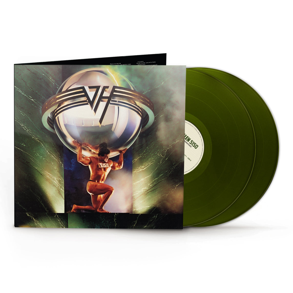 VAN HALEN '5150' 2LP - EXPANDED - GREEN