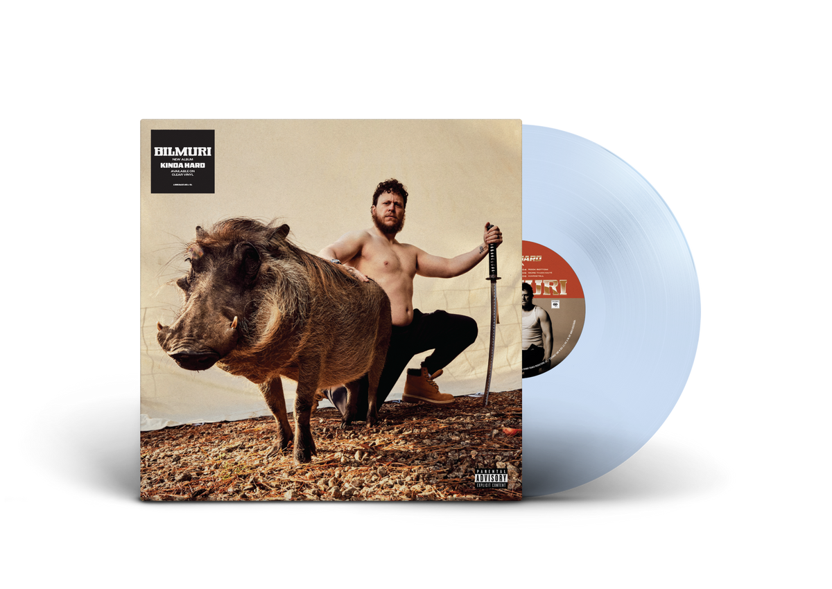 BILMURI 'KINDA HARD' LP - CLEAR