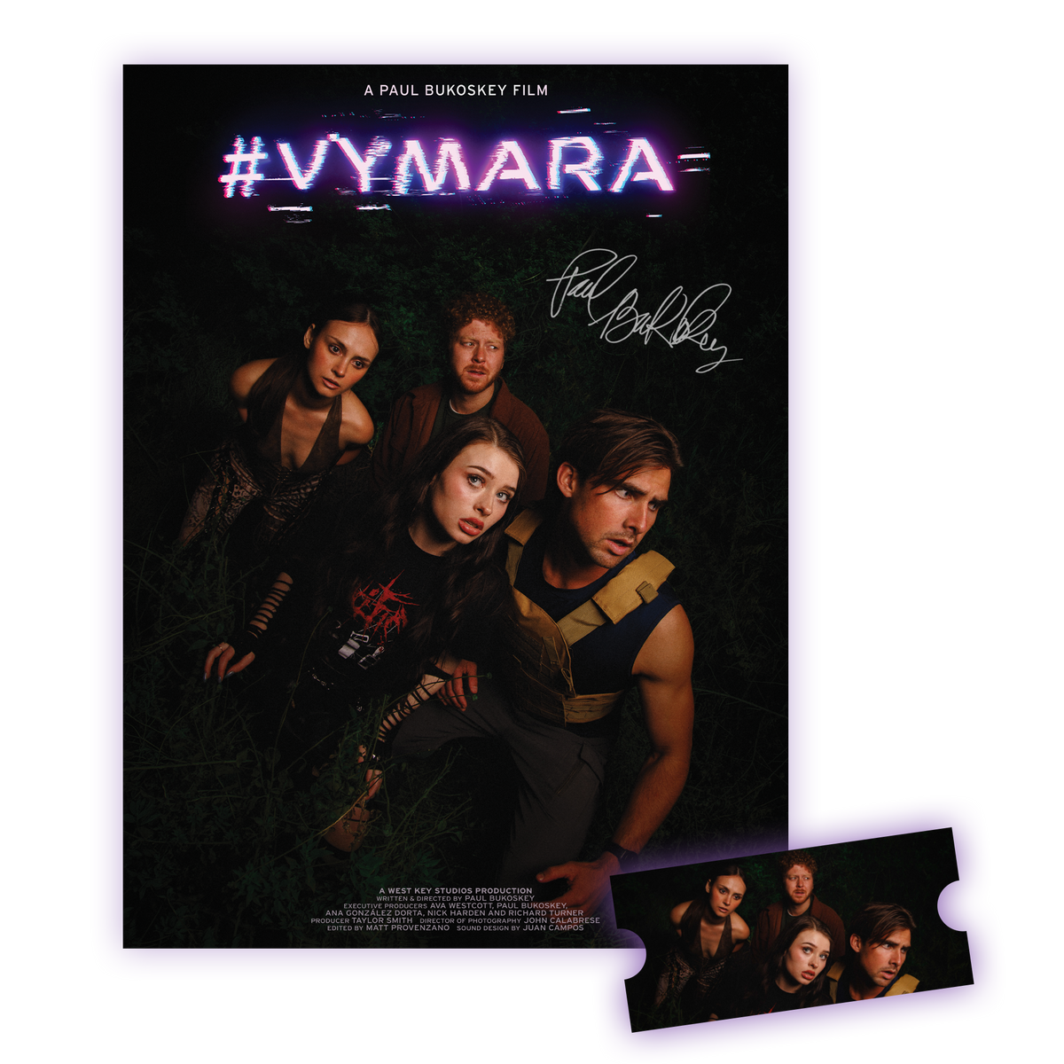 #VYMARA STREAM TICKET & POSTER BUNDLE