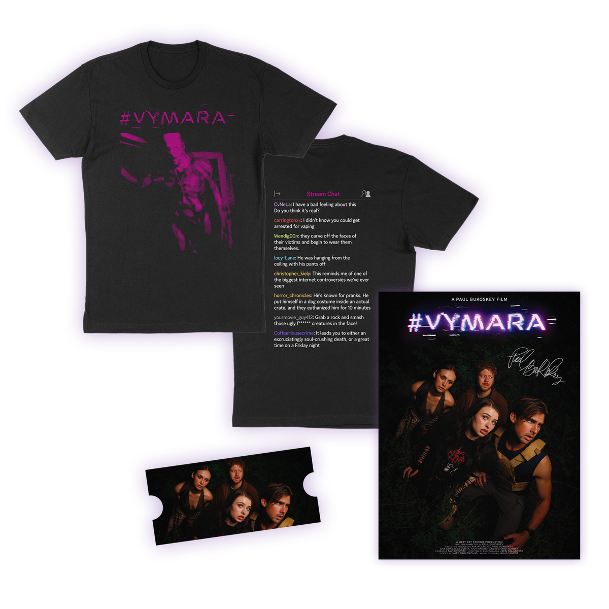 #VYMARA SUPER BUNDLE (TICKET + T-SHIRT + POSTER)