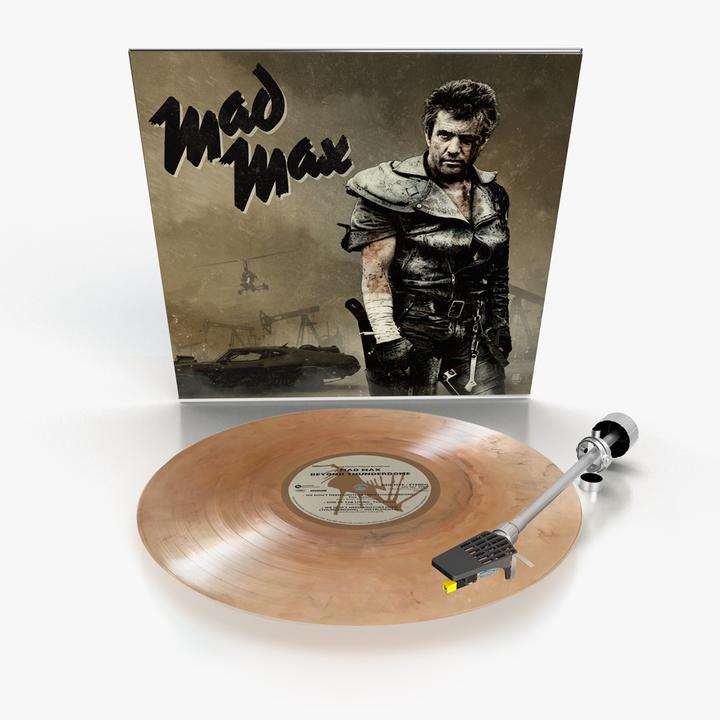 MAD MAX TRILOGY SOUNDTRACK 3LP - GREY/BLACK/SAND