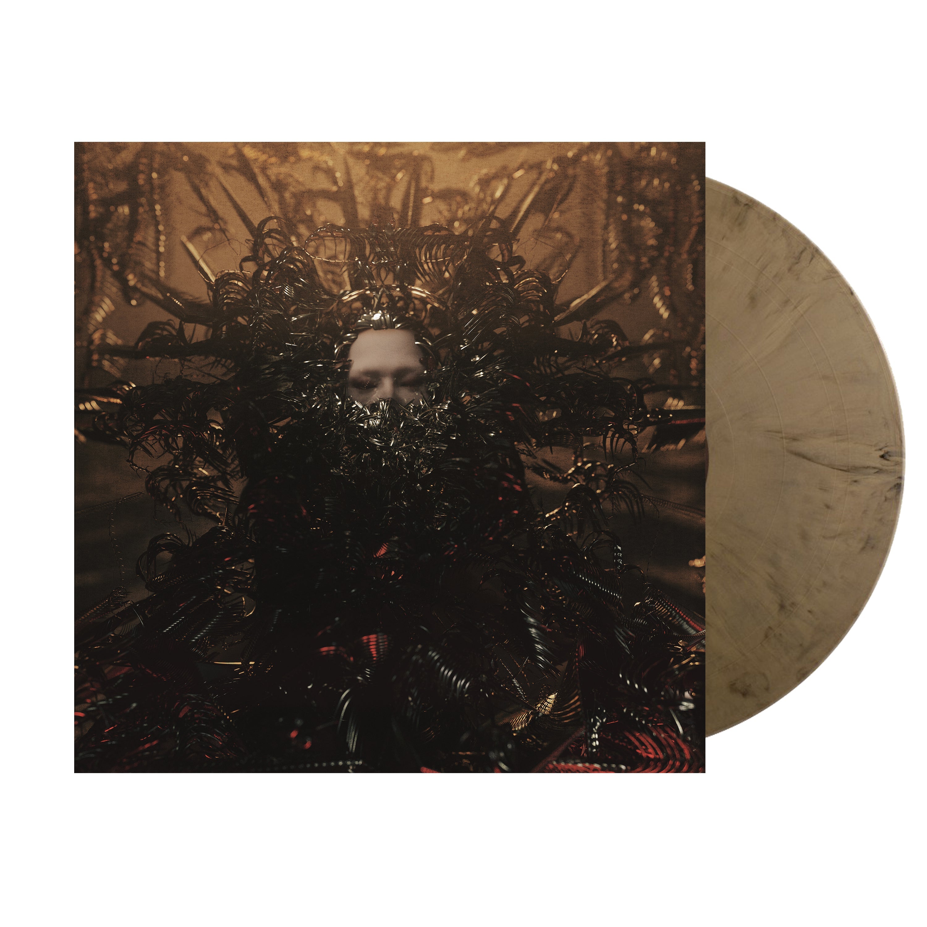 VENERA (Munky of KORN) S/T LP FT. MEMBERS OF HEALTH, VOWWS, MORE - EXCLUSIVE - LTD. 300 - SKULL GOLD