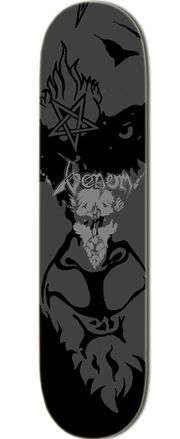 VENOM 'BLACK METAL' SKATEBOARD DECK
