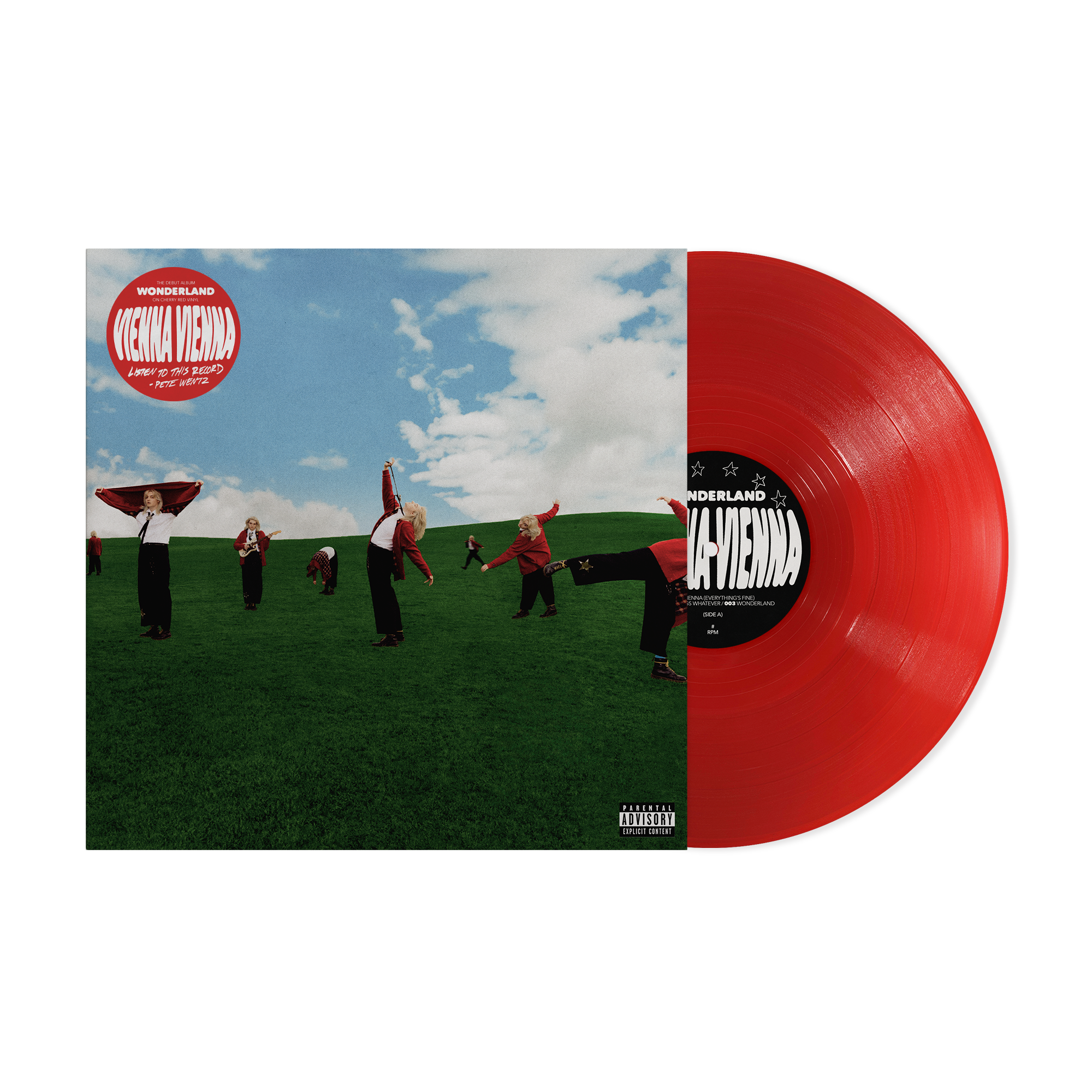 VIENNA VIENNA 'WONDERLAND' LP (Ruby Vinyl)