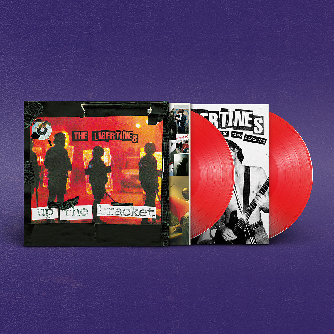 THE LIBERTINES 'UP THE BRACKET' 20TH ANNIVERSARY EDITION 2LP - RED