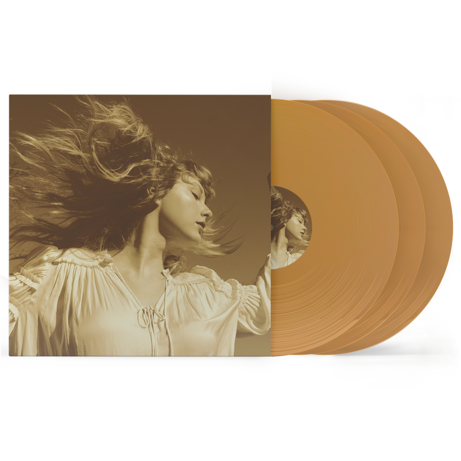 TAYLOR SWIFT 'FEARLESS (TAYLOR'S VERSION)' 3LP - GOLD