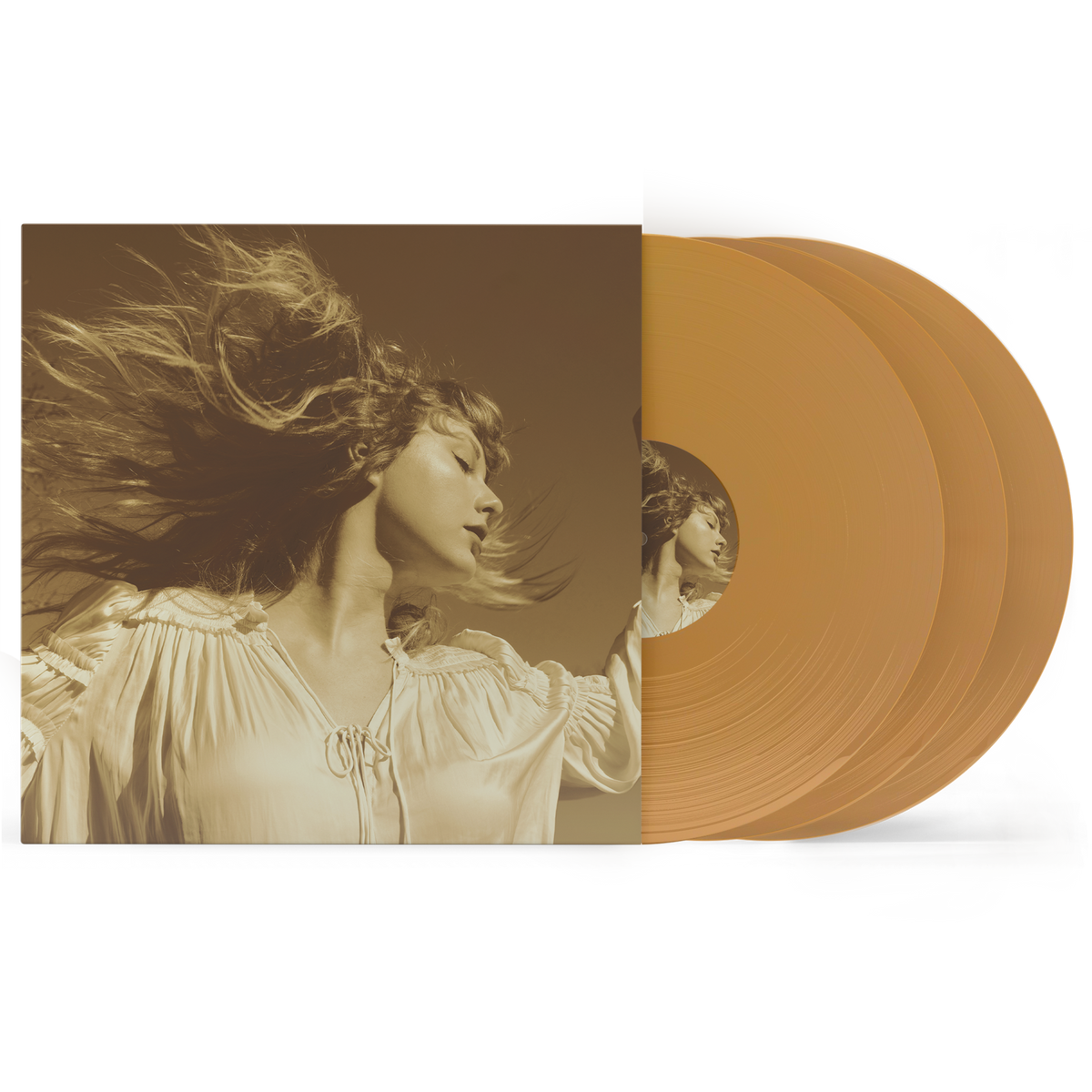 TAYLOR SWIFT 'FEARLESS (TAYLOR'S VERSION)' 3LP - GOLD