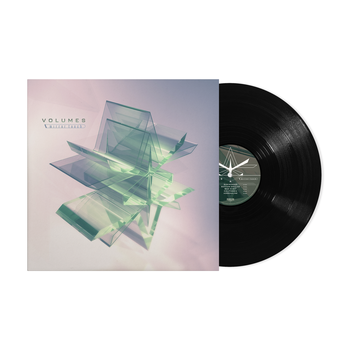 VOLUMES 'MIRROR TOUCH' LP - BLACK