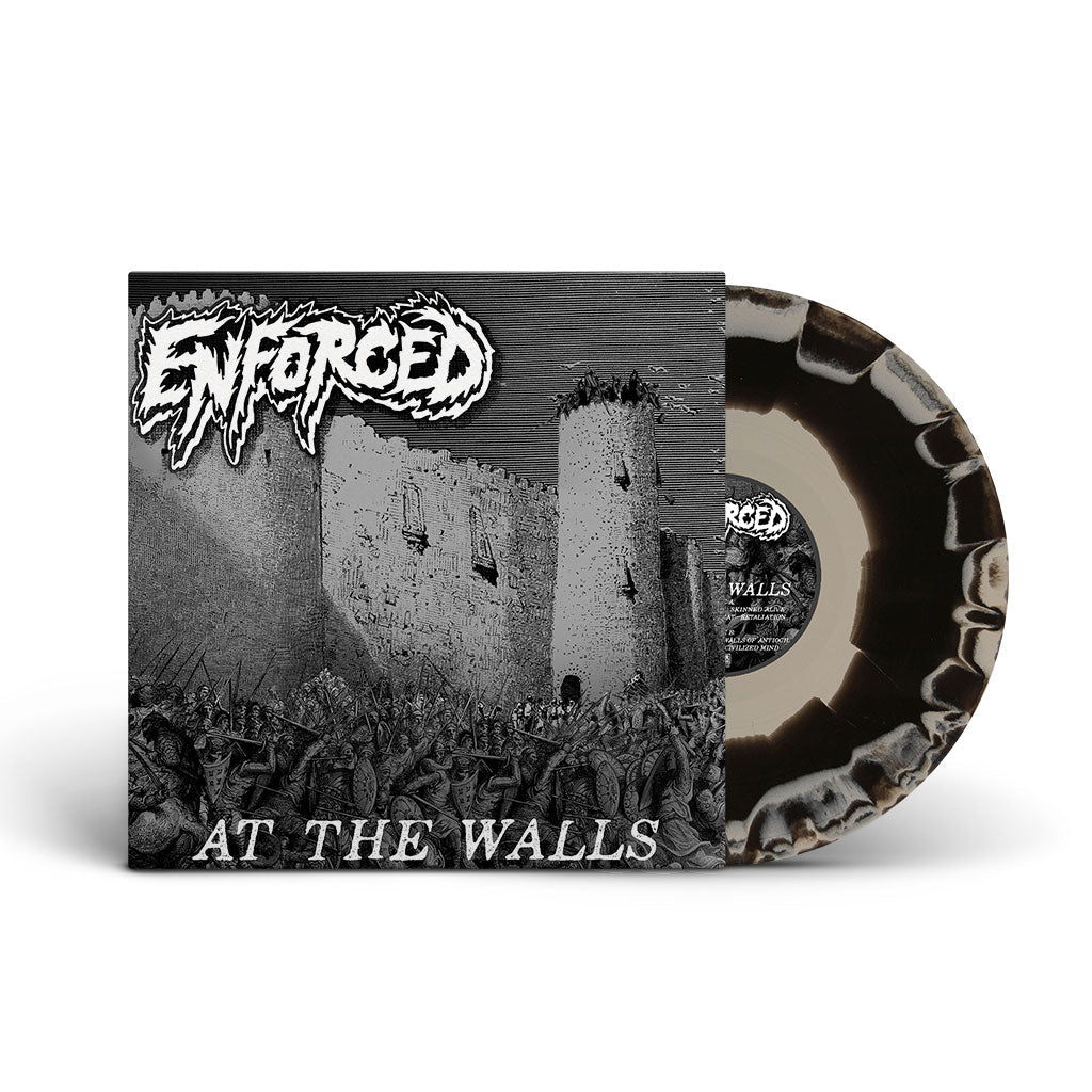 ENFORCED 'AT THE WALLS' LP - DELUXE COLOR