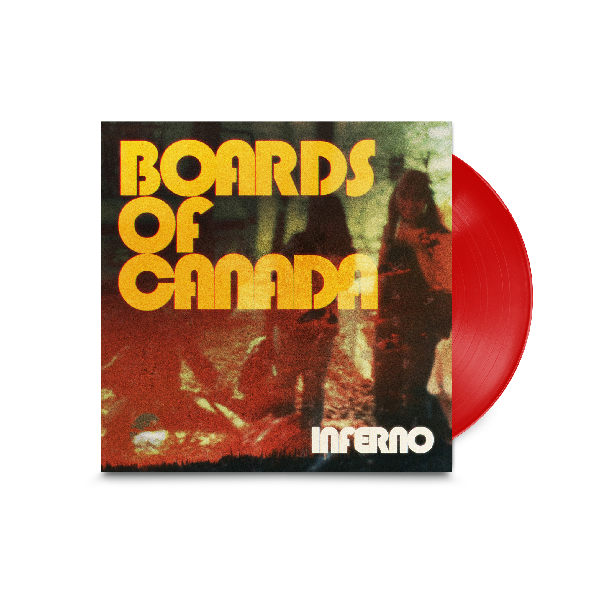 BOARDS OF CANADA 'INFERNO' 2LP (Deluxe, Transparent Red Vinyl)