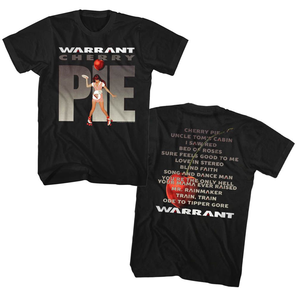 WARRANT - CHERRY PIE ALBUM SHIRT