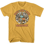 WOODSTOCK - PEACE LOVE MUSIC SHIRT