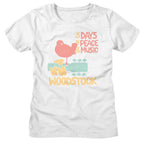 WOODSTOCK - 3 DAYS OF PEACE LADIES SHIRT