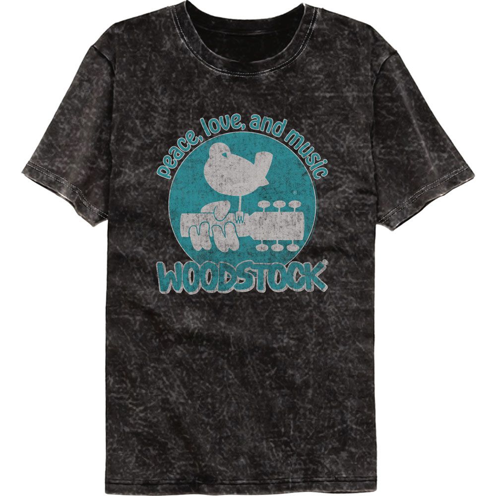 WOODSTOCK - PEACE LOVE AND MUSIC SHIRT