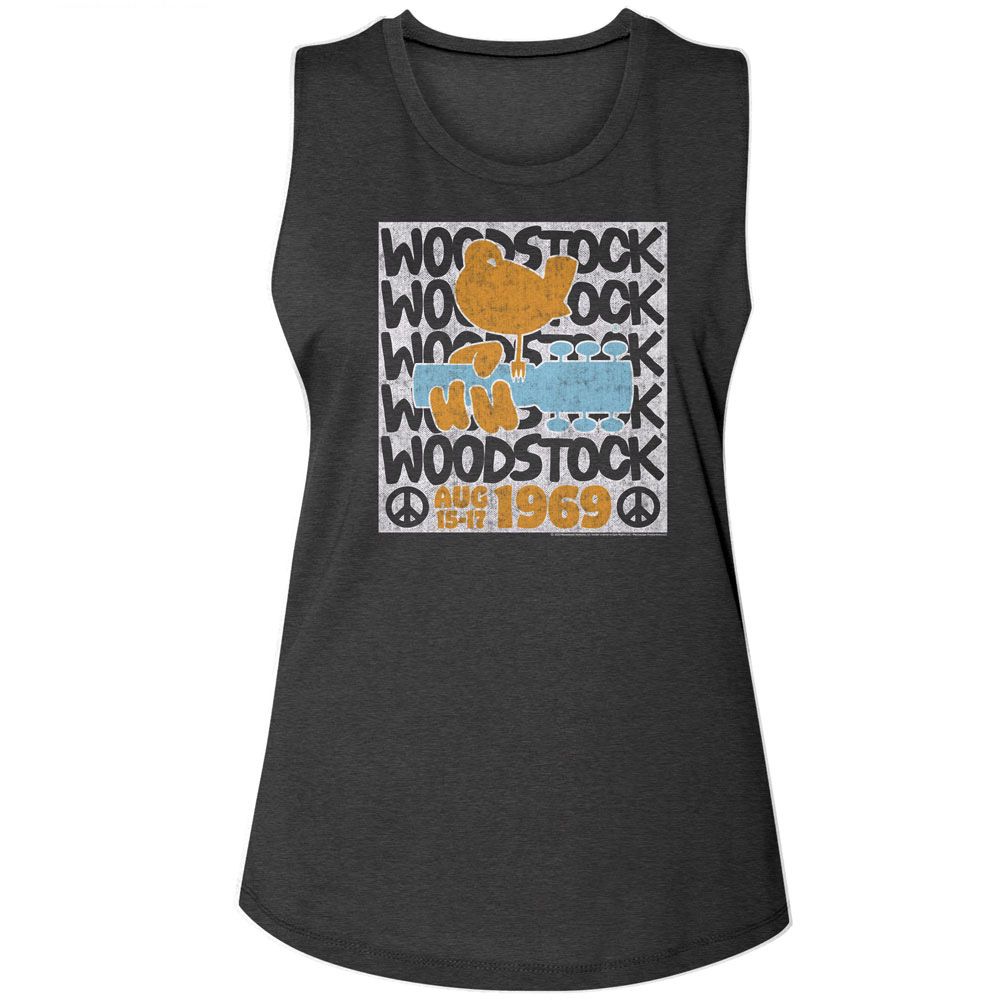 WOODSTOCK - STACKED LADIES SHIRT