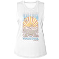 WOODSTOCK - PEACE AND MUSIC LANDSCAPE LADIES SHIRT