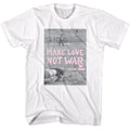 WOODSTOCK - MAKE LOVE NOT WAR POSTER SHIRT
