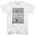 WOODSTOCK - MAKE LOVE NOT WAR POSTER SHIRT