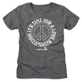 WOODSTOCK - LOVE REVOLUTION PEACE SIGN LADIES SHIRT
