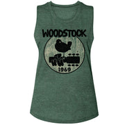 WOODSTOCK - BIG LOGO LADIES SHIRT