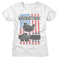 WOODSTOCK - FLOWER FLAG LADIES SHIRT