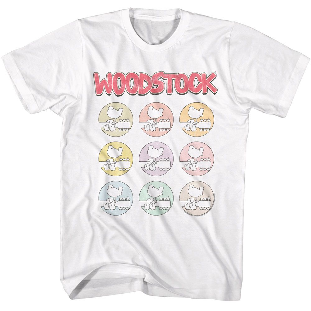 WOODSTOCK - MULTI COLOR ICONS SHIRT
