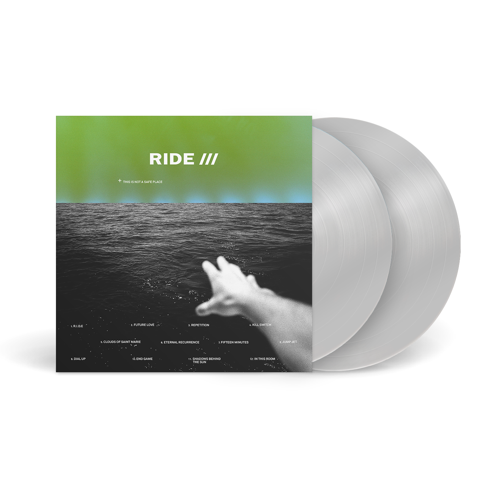 RIDE 'THIS IS NOT A SAFE PLACE' 2LP - SILVER