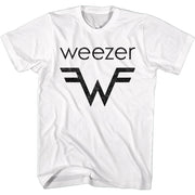 WEEZER - AND W LOGO SHIRT