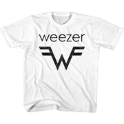 WEEZER - AND W LOGO TODDLER SHIRT