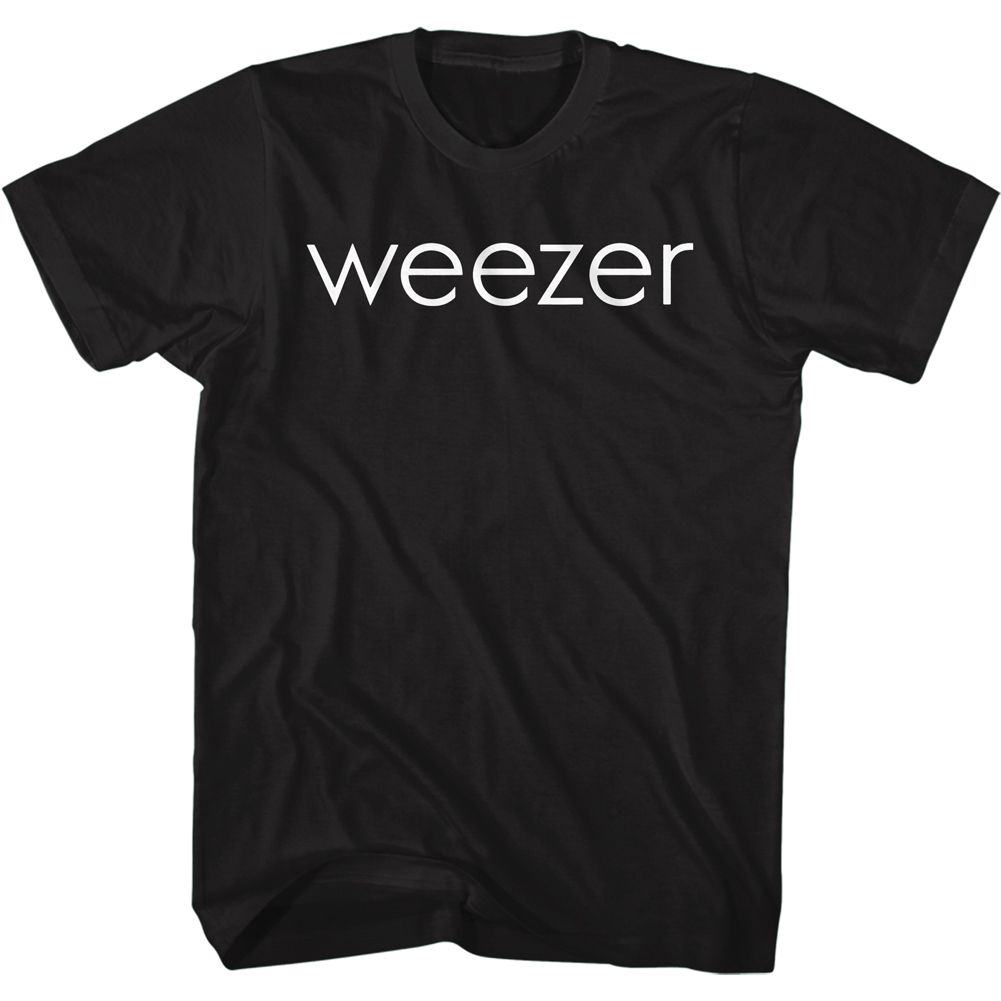 WEEZER - WHITE WEEZER LOGO SHIRT