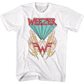 WEEZER - W HANDS AND LIGHTNING SHIRT