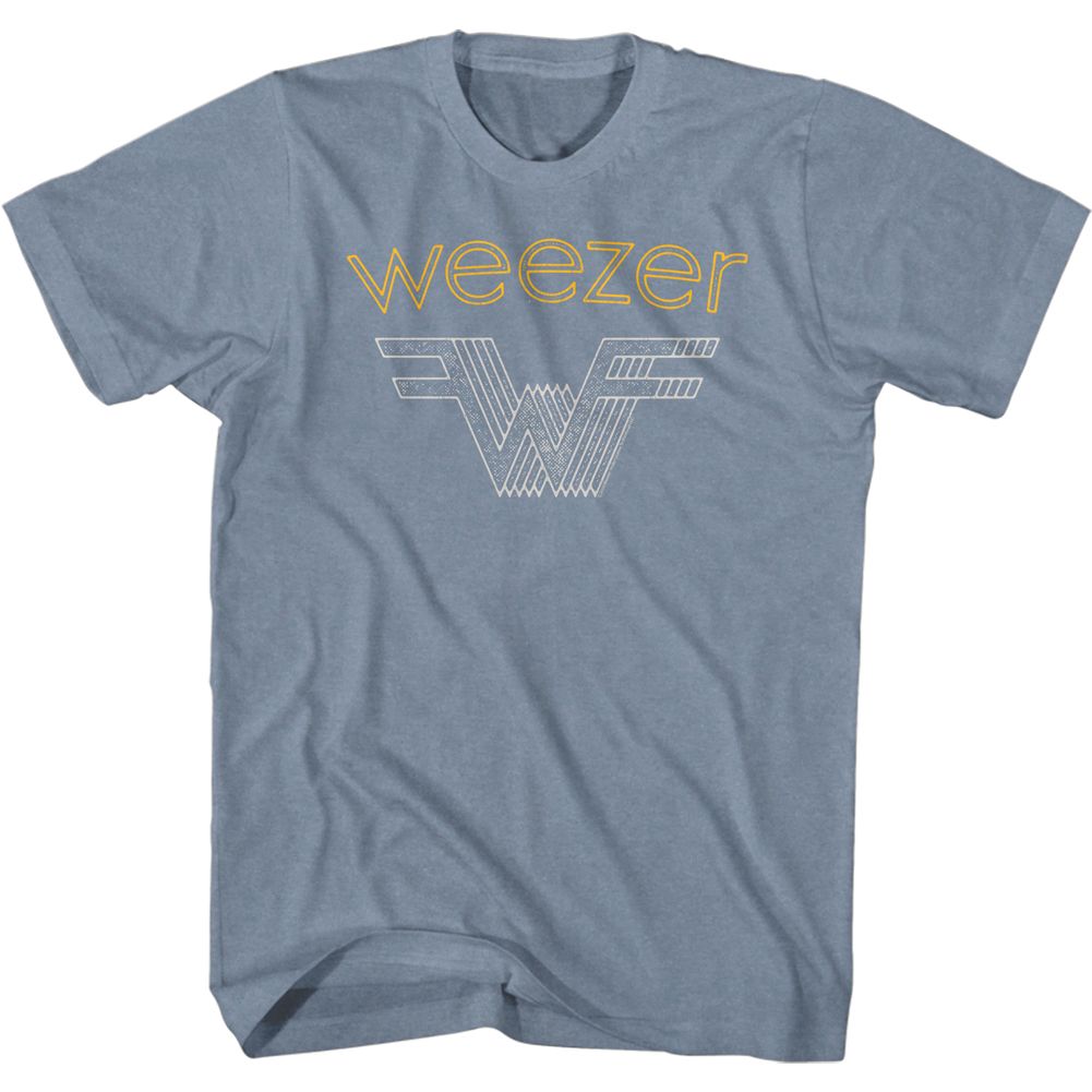 WEEZER - STACKED WEEZER SHIRT