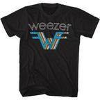 WEEZER - W MULTI COLOR SHIRT