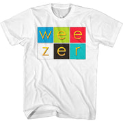 WEEZER - ALBUM COLOR SQUARES SHIRT