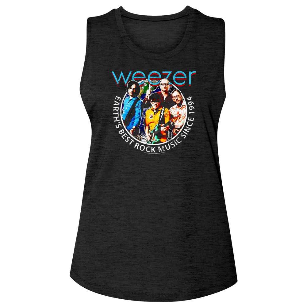 WEEZER - EARTHS BEST LADIES SHIRT