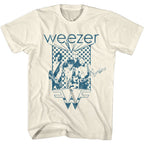 WEEZER - BLUE CHECKERED BOX SHIRT