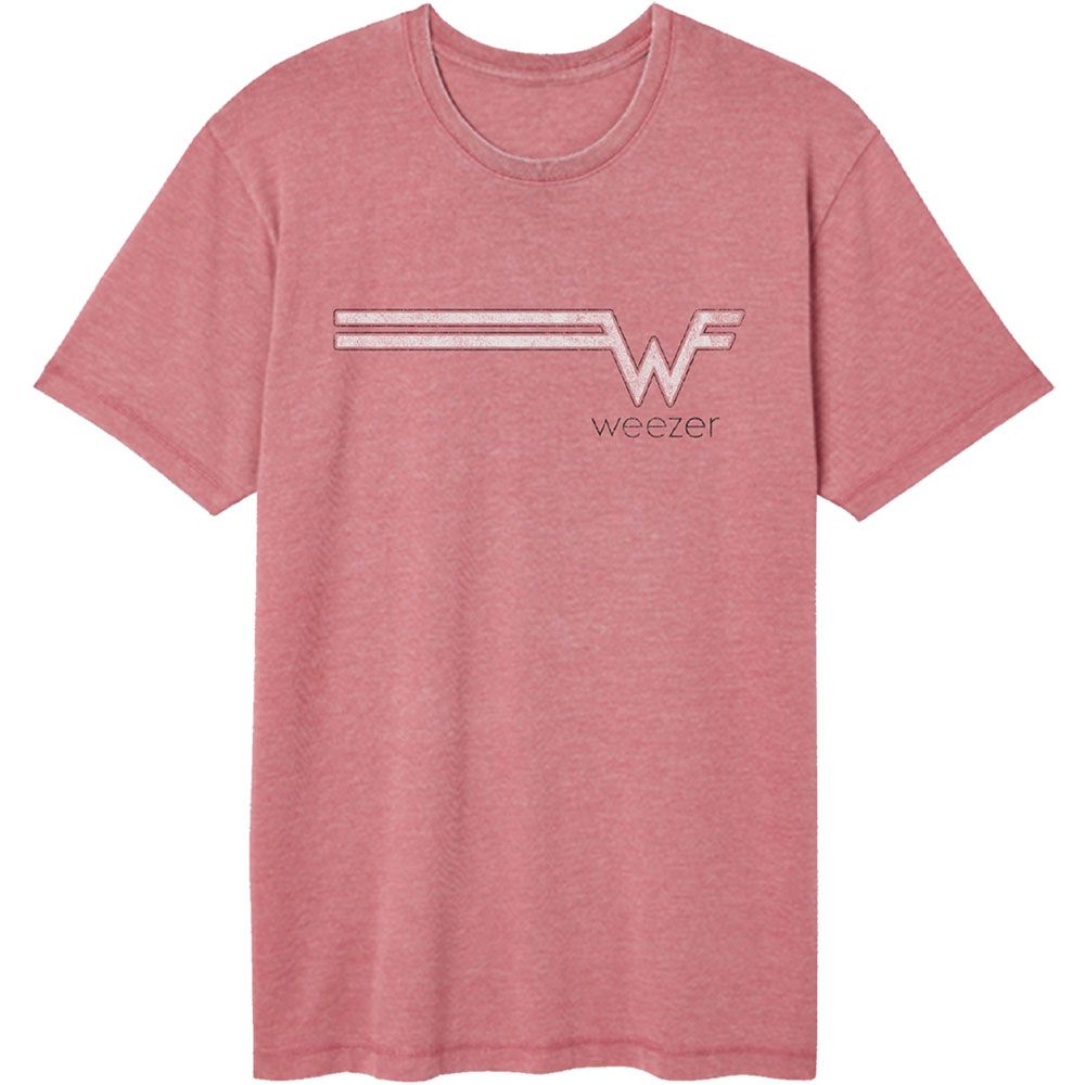 WEEZER - STRIPED LOGO SHIRT