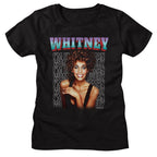WHITNEY HOUSTON - EVERY WOMAN STACKED LADIES SHIRT