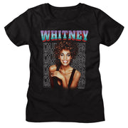 WHITNEY HOUSTON - EVERY WOMAN STACKED LADIES SHIRT