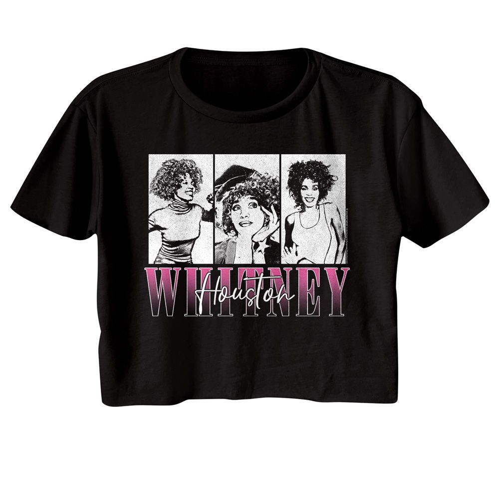 WHITNEY HOUSTON - THREE RECTANGLES LADIES SHIRT