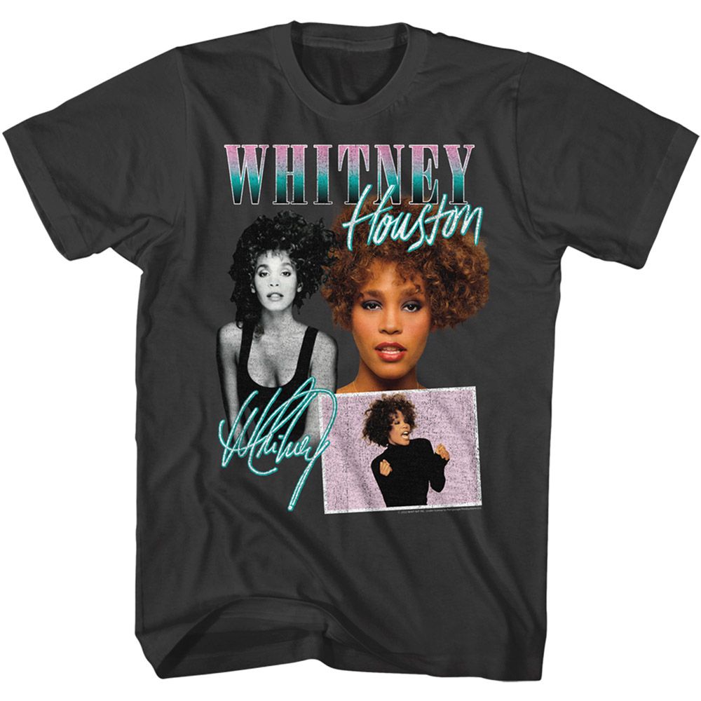 WHITNEY HOUSTON - WHITNEY COLLAGE SHIRT