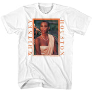 WHITNEY HOUSTON - WHITNEY PEACHY BORDER SHIRT