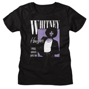WHITNEY HOUSTON - ALWAYS LOVE YOU LADIES SHIRT