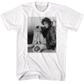 WHITNEY HOUSTON - BW BRICK WALL SIT SHIRT