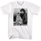 WHITNEY HOUSTON - BW BRICK WALL SIT SHIRT